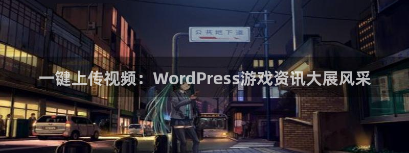 蓝冠娱乐注册服务条款：一键上传视频：WordPress游戏资