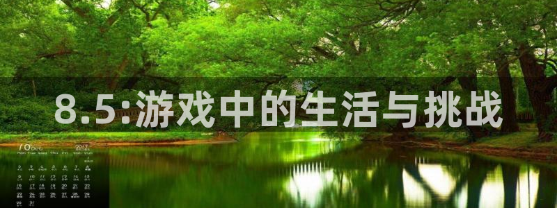 蓝冠娱乐咨询：8.5:游戏中的生活与挑战